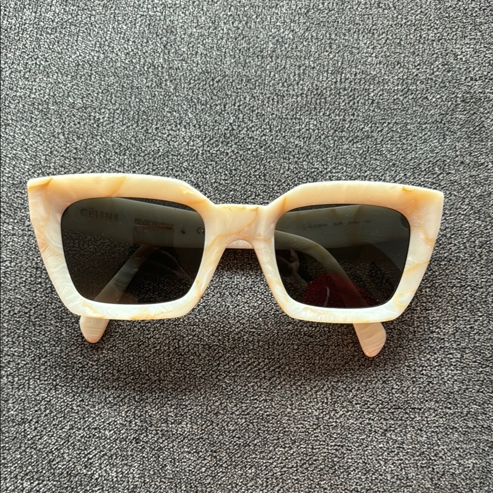 Celine Cream Sunglasses